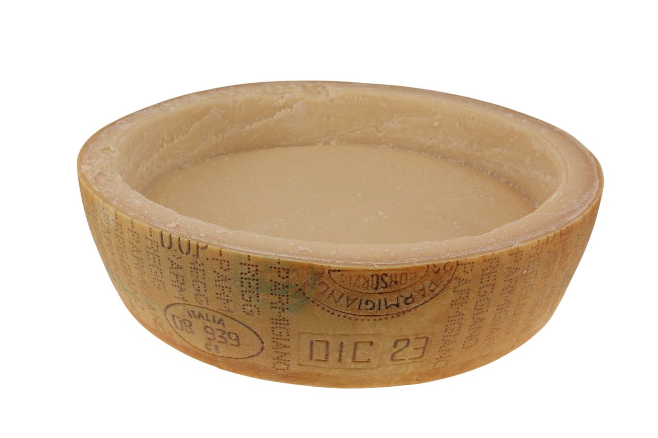 Parmesan Schale vom halben Laib